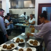 Photos taken are for demonstration purposes only. Hot Bread Kitchen is in compliance with all safety and health codes in food preparation and in food processing areas.