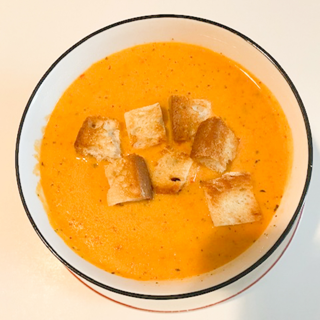 Tarhana soup in bowl